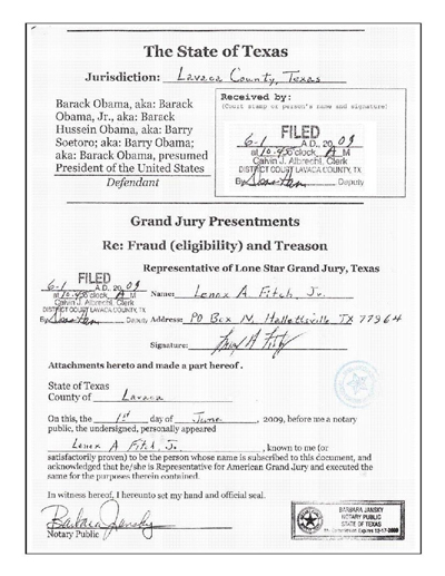 Fraud & Treason Texas